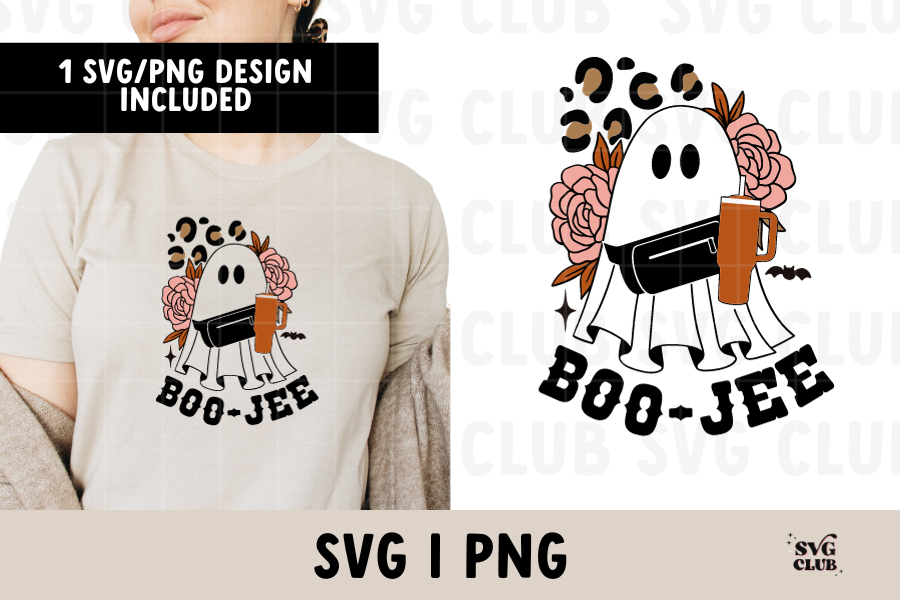 Boojee Ghost SVG/PNG - Trendy Halloween SVG – SVG Club