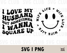 Load image into Gallery viewer, Funny Wife SVG/PNG Bundle
