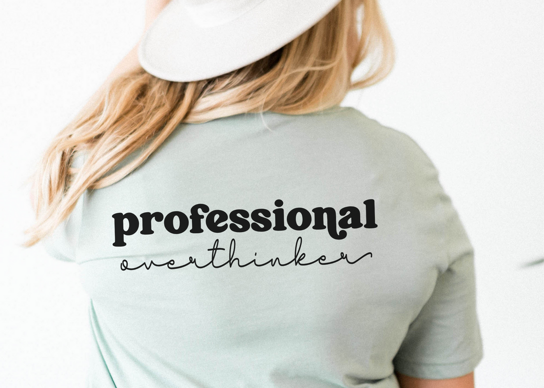 Professional Overthinker SVG/PNG