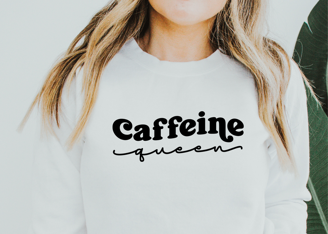 Caffeine Queen Script SVG/PNG