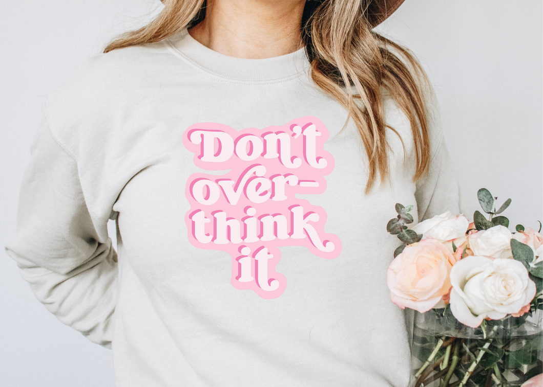 Don't Overthink It SVG/PNG