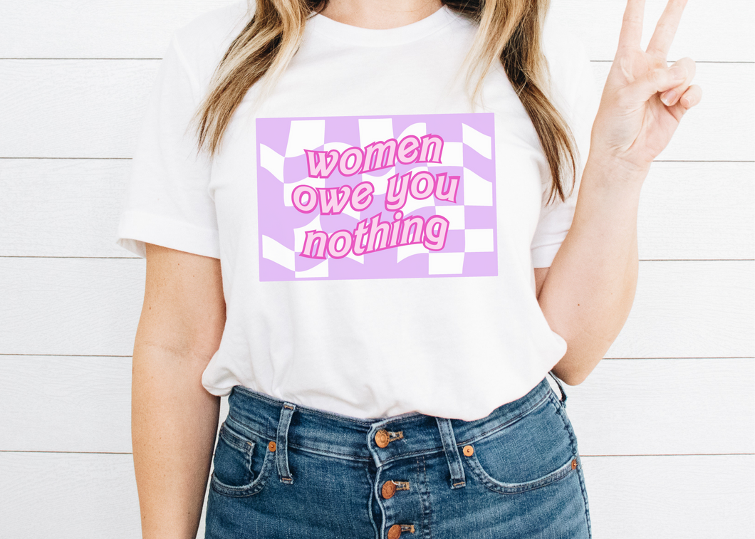 Women Owe You Nothing SVG/PNG