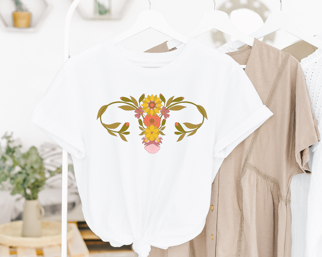Floral Uterus SVG/PNG