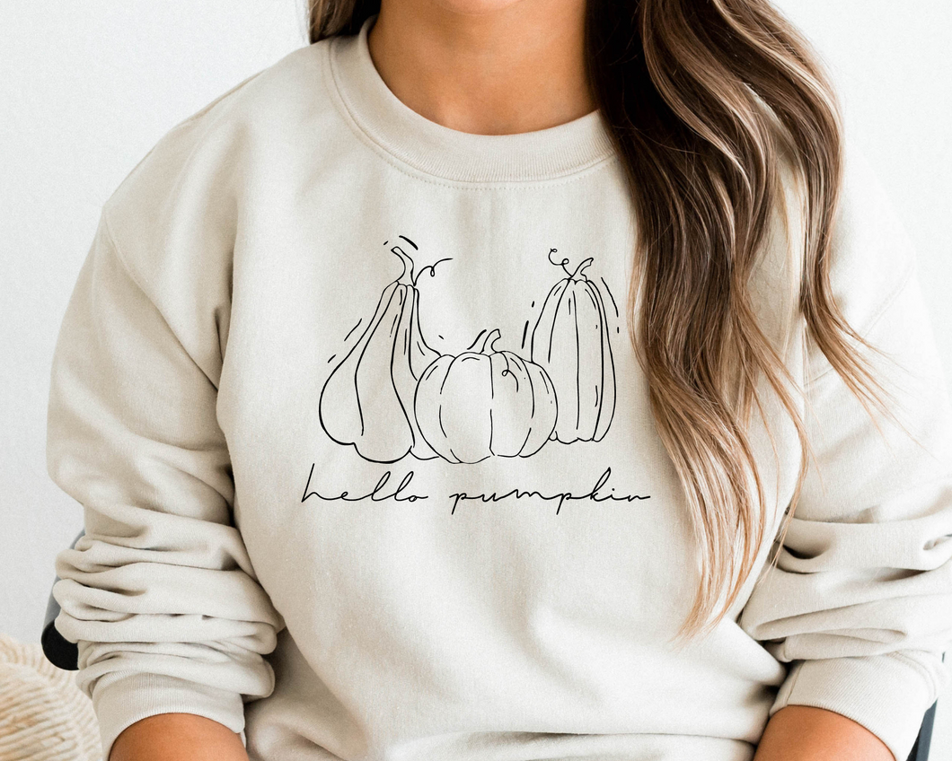 Hello Pumpkin SVG/PNG