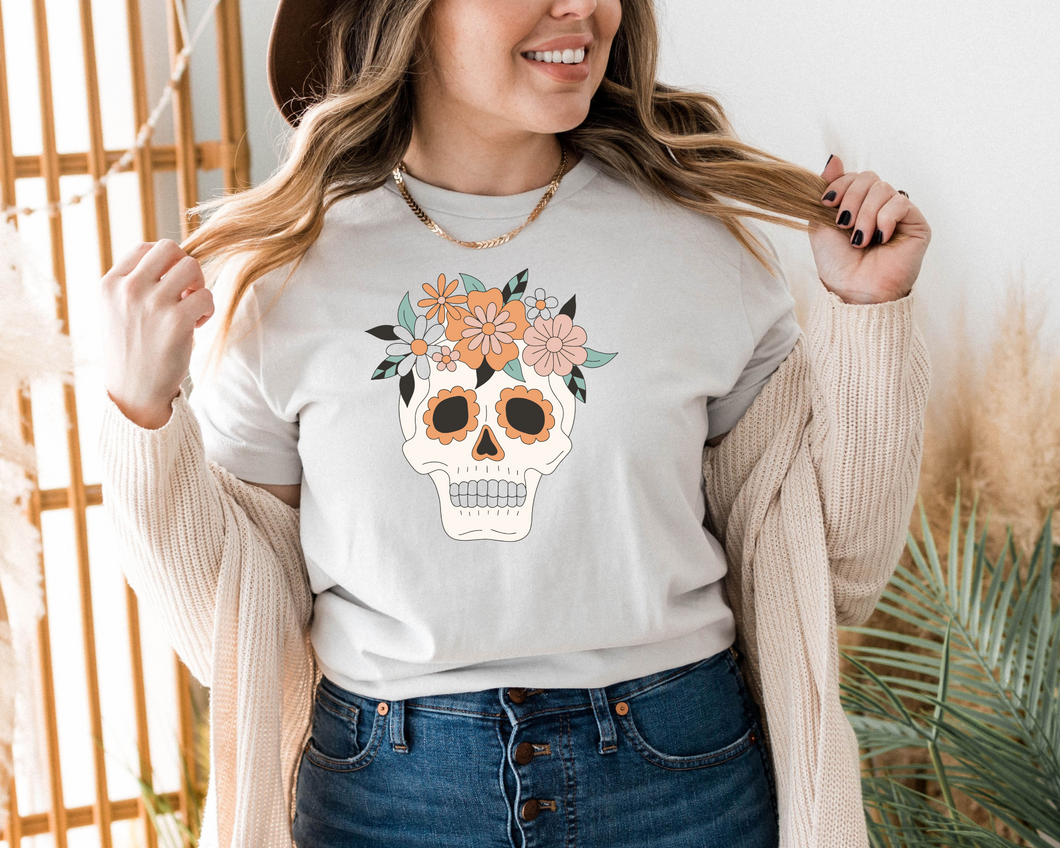 Floral Skull SVG/PNG