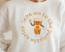 Load image into Gallery viewer, Take Me To The Pumpkin Spice Mascot SVG/PNG
