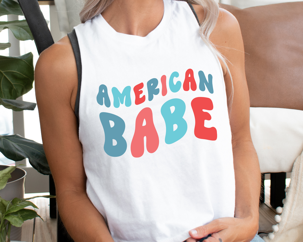 Retro American Babe SVG/PNG