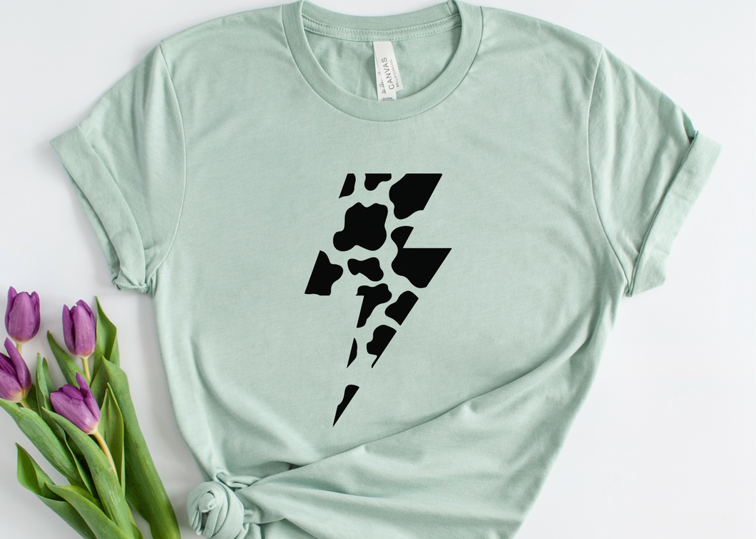 Cow Print Lightning SVG/PNG