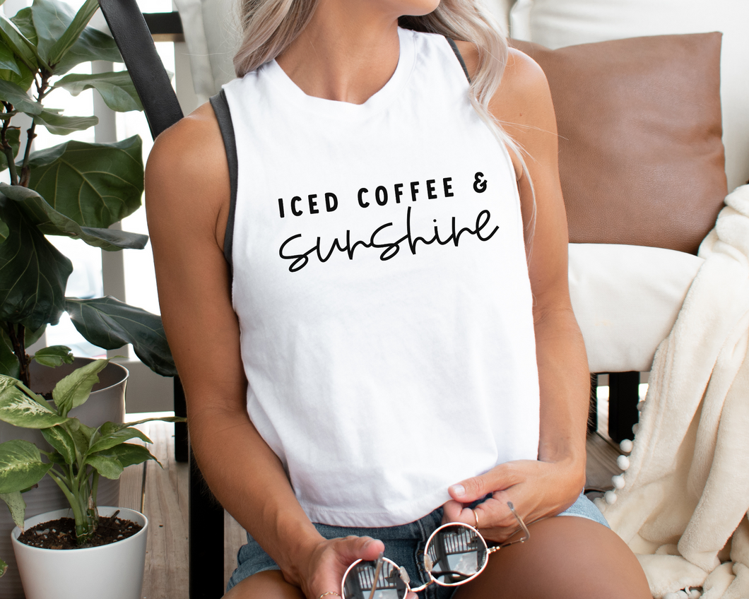 Iced Coffee & Sunshine SVG/PNG