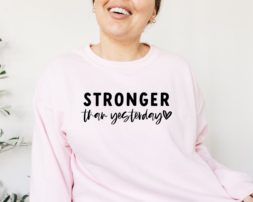 Stronger Than Yesterday SVG/PNG