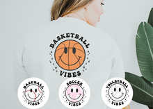 Load image into Gallery viewer, Sports Smiley Bundle SVG/PNG
