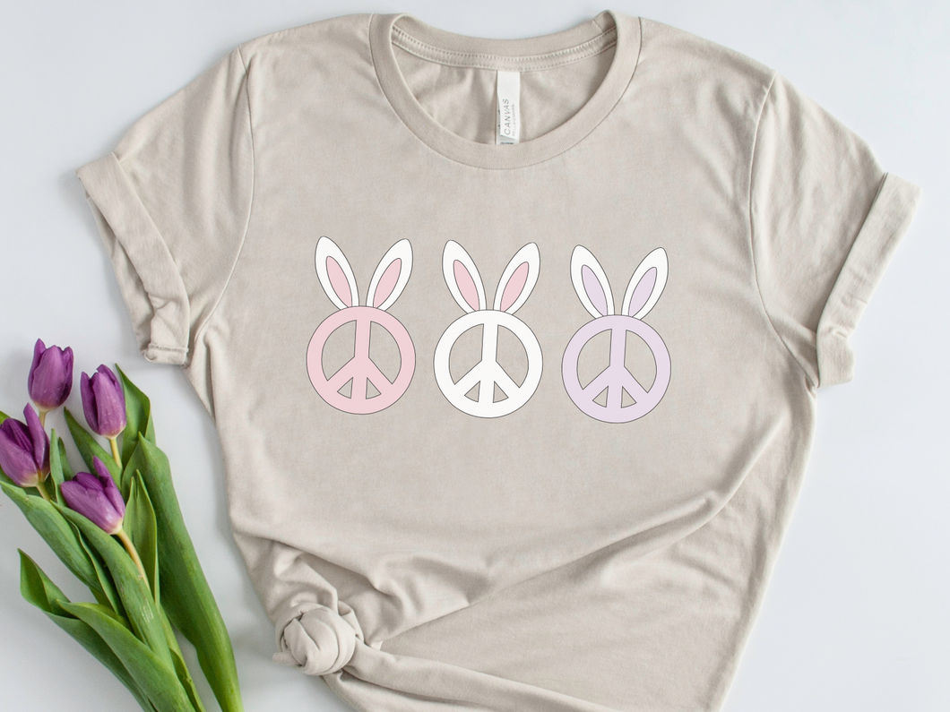Peace Sign Bunny Ears Easter SVG/PNG