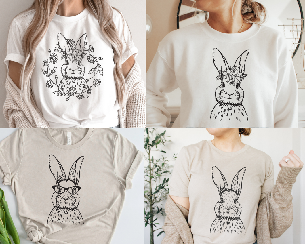 Bunny Sketch SVG/PNG
