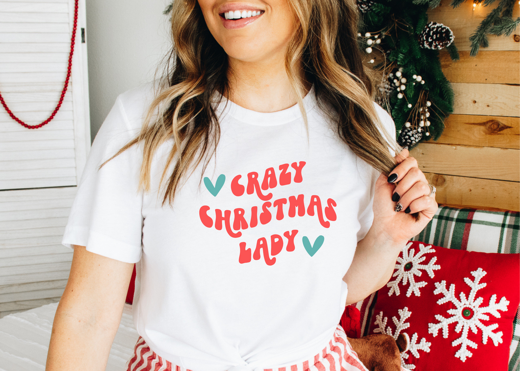 Crazy Christmas Lady SVG/PNG