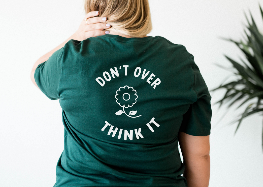 Don't Over Think It SVG/PNG