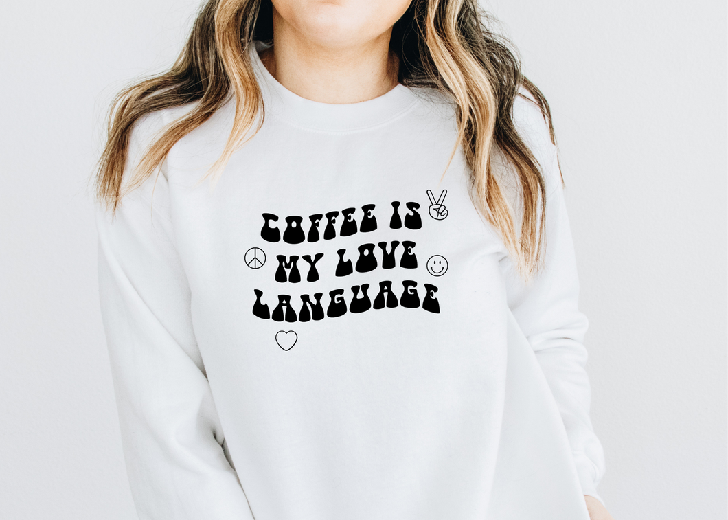 Coffee Is My Love Language SVG/PNG