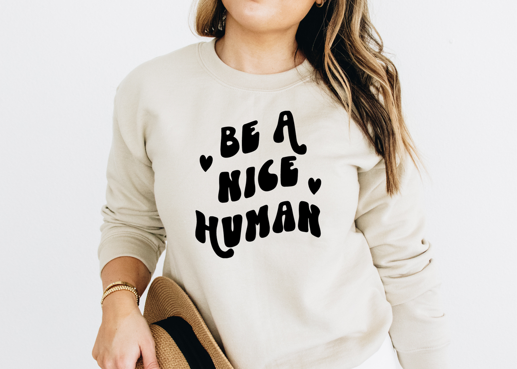 Be A Nice Human SVG/PNG