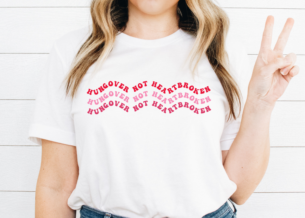 Hungover Not Heartbroken SVG/PNG
