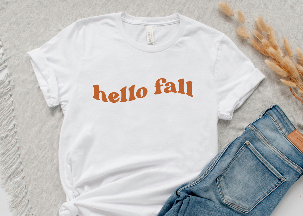Hello Fall Retro SVG/PNG