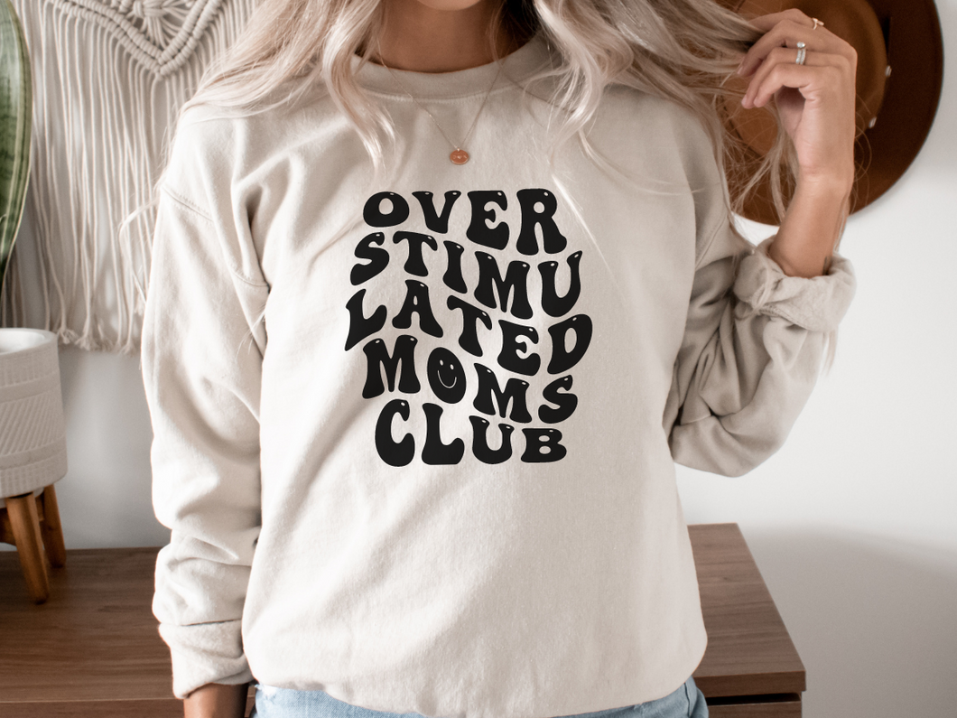 Overstimulated Moms Club SVG/PNG