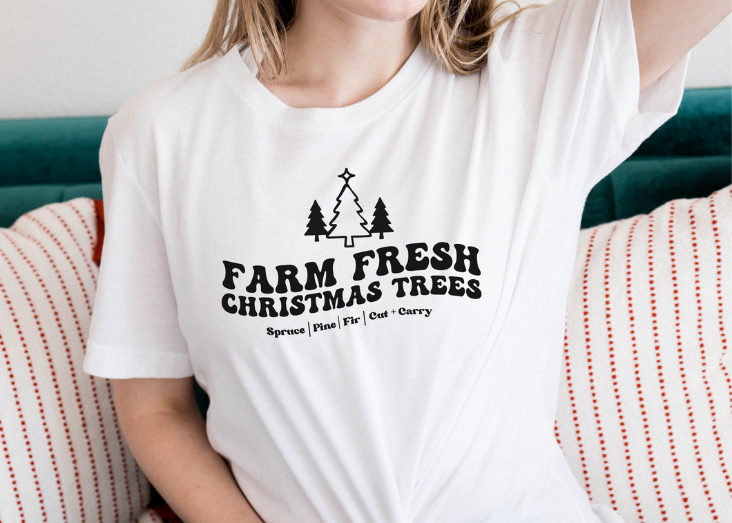 Farm Fresh Christmas Trees SVG/PNG