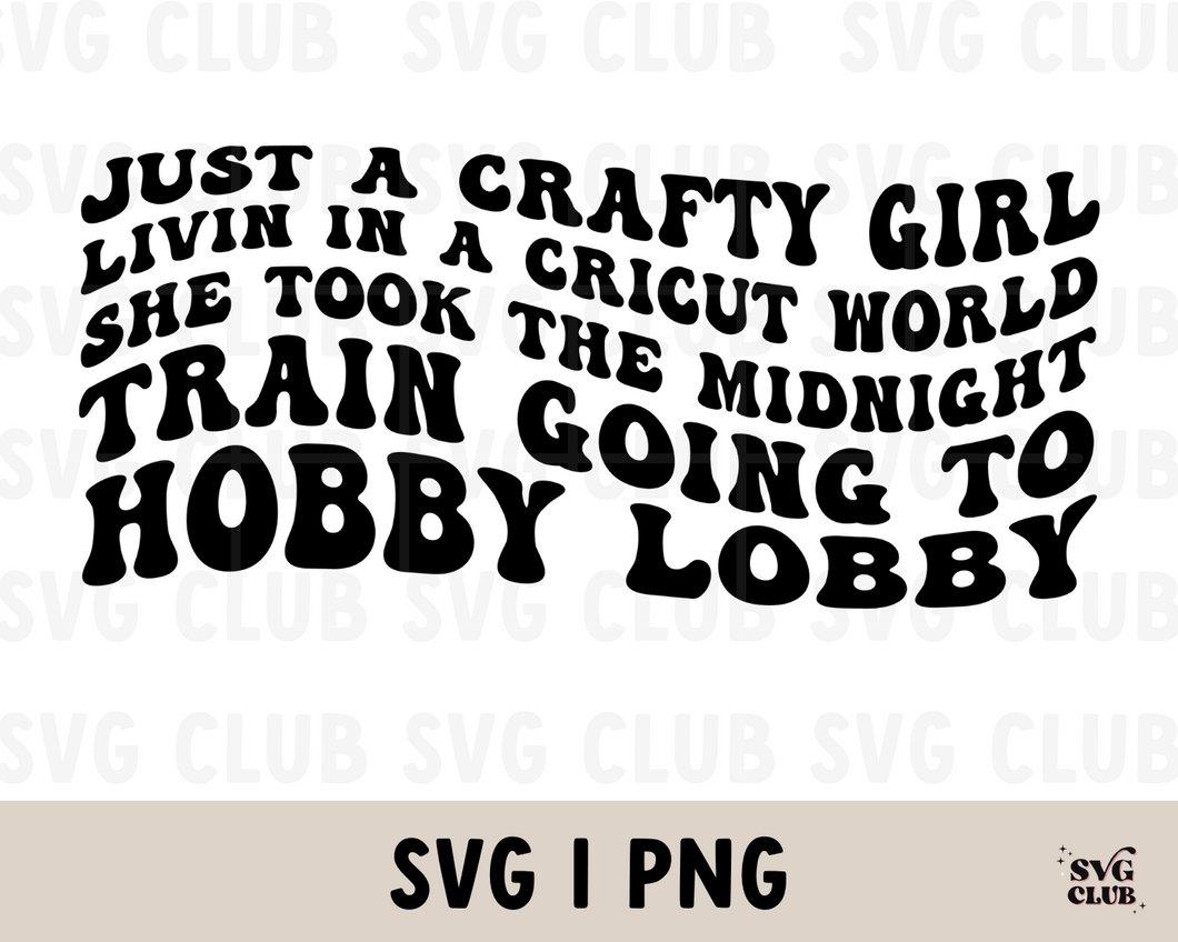 Crafty Girl SVG/PNG