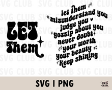 Load image into Gallery viewer, Let Them SVG/PNG Bundle
