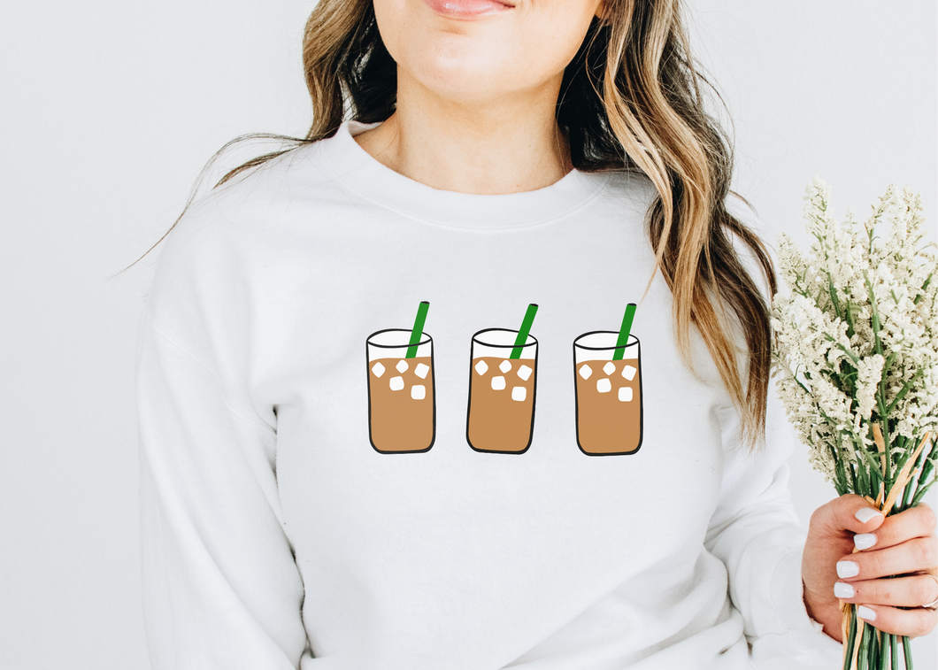 Single Graphic Iced Coffee SVG/PNG